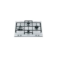 Smeg P1641X Linea 4 Burner 60cm Gas Hob With Ultra Rapid Burner - Stainless Steel