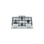 Smeg P1641X Linea 4 Burner 60cm Gas Hob With Ultra Rapid Burner - Stainless Steel