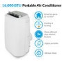 GRADE A2 - electriQ 16000 BTU 4.6 Kw Portable Air Conditioner with Heat Pump up to 42 sqm