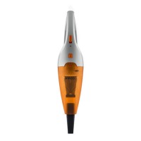 Pifco P28007S 7.2V Rechargeable Handheld Vacuum Cleaner - Silver & Orange