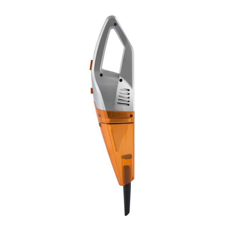 Pifco P28007S 7.2V Rechargeable Handheld Vacuum Cleaner - Silver & Orange