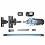 GRADE A1 - Pifco P28040 2-in-1 Cordless Stick & Handheld Vacuum Cleaner - Grey & Blue