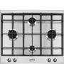 Smeg P360XGH 60cm Stainless Steel Classic 4 Burner Gas Hob
