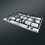 Smeg P360XGH 60cm Stainless Steel Classic 4 Burner Gas Hob