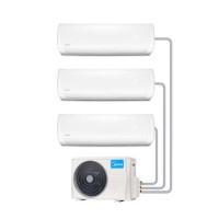 3 Way Multisplit 42000 BTU Inverter Air Conditioner with two 18000 BTU plus one 9000 indoor units to a  single  outdoor