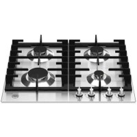 Bertazzoni Modern 60cm 4 Burner Gas Hob - Stainless Steel