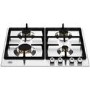 Bertazzoni Professional 60cm 4 Burner Gas Hob - Stainless Steel