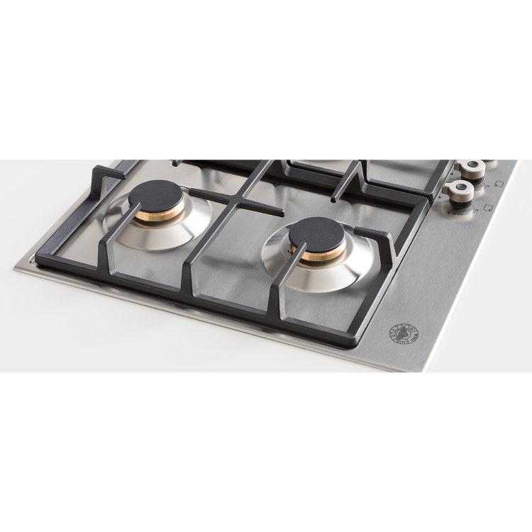 Bertazzoni Professional 60cm 4 Burner Gas Hob - Stainless Steel