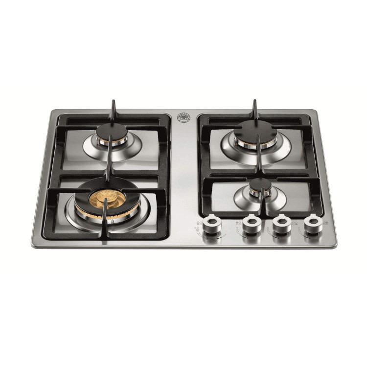 Bertazzoni P680-1-PRO-X Professional Series 60cm 4  Burner Gas Hob-Stainless Steel