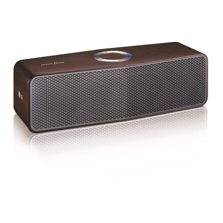 LG Wood Bluetooth built in battery 15hrs portable audio system