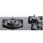 Bertazzoni Professional 90cm Gas on Glass 5 Burner Gas Hob - Black