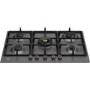 Bertazzoni Professional 75cm 5 Burner Gas Hob - Black