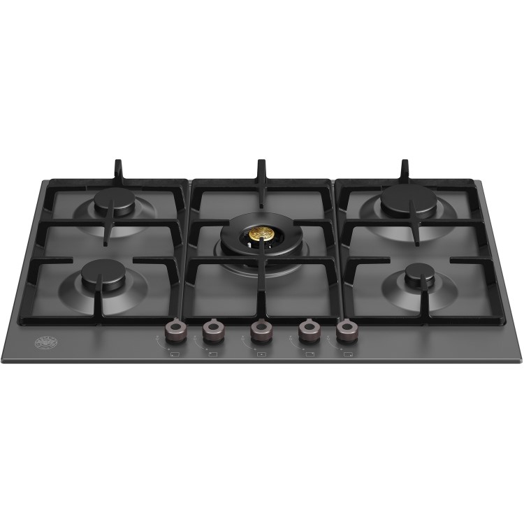Bertazzoni Professional 75cm 5 Burner Gas Hob - Black