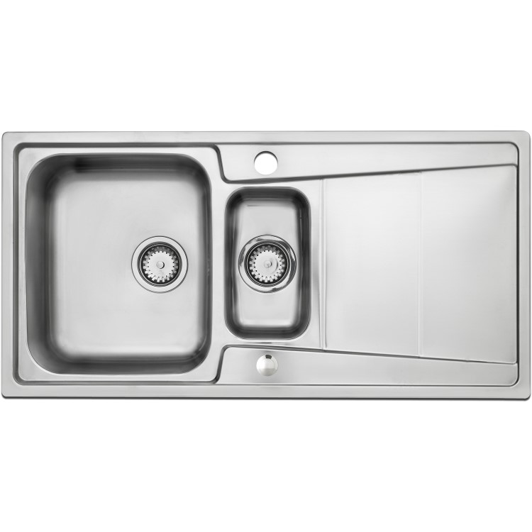 GRADE A1 - Astracast PA1050HXBQ Passo 1.5 Bowl Stainless Steel Sink