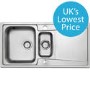 GRADE A1 - Astracast PA1050HXBQ Passo 1.5 Bowl Stainless Steel Sink