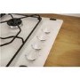 GRADE A2 - Indesit PAA642IWH Aria 58cm Four Burner Gas Hob White