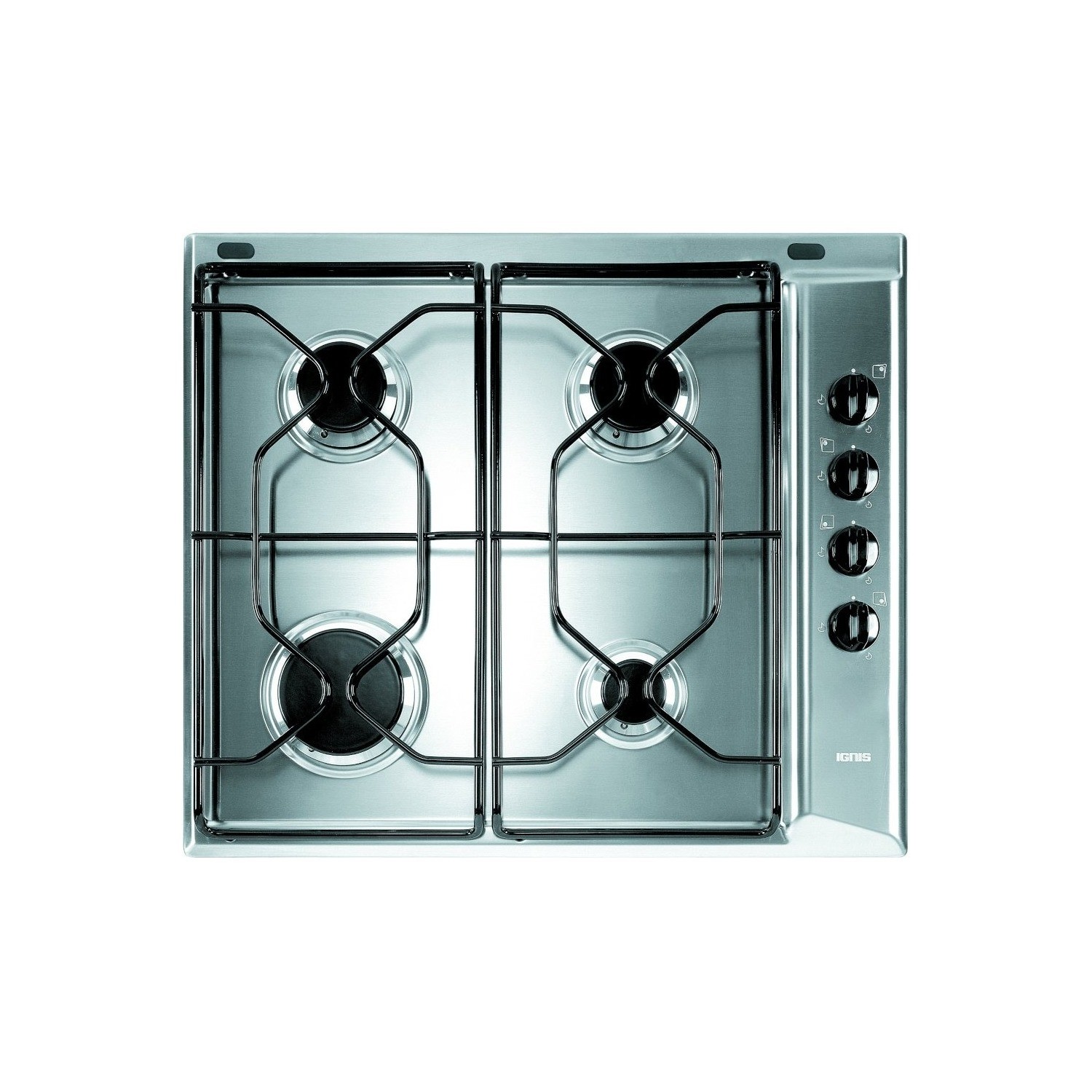 Indesit Paa642ixiwe1 Aria 58Cm 4 Burner Gas Hob  PAA642IXIWE1
