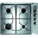 A2/PAA642IXIWE1 Refurbished Indesit Aria PAA642IXIWE1 58cm 4 Burner Gas Hob Stainless Steel
