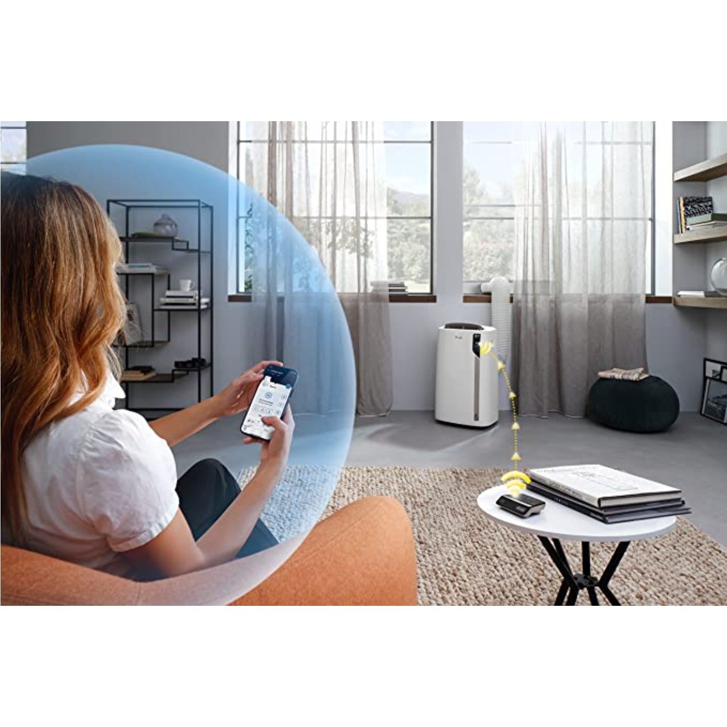 De'Longhi Pinguino Silent PAC EL112 11000 BTU SmartApp WiFi Portable
