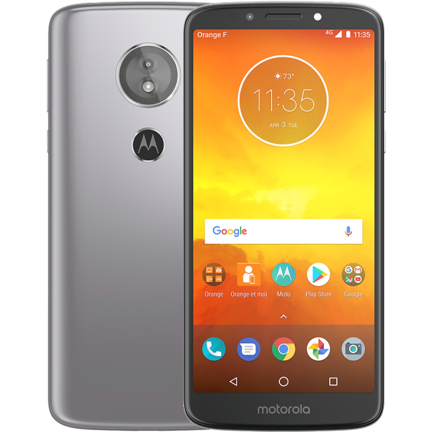 Motorola Moto E5 Flash Grey 5.7 16GB 4G Unlocked & SIM Free Smartphone