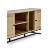 Large Oak TV Stand with Storage - TV&#39;s up to 64&quot; - Padstow