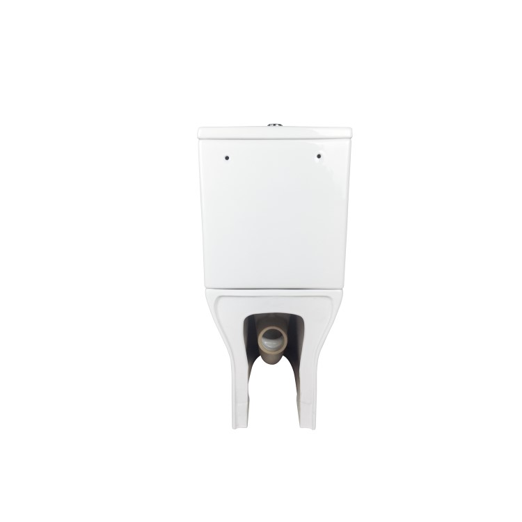 Close Coupled Rimless Closed Back Toilet with Soft Close Seat - Palma 