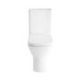 Close Coupled Rimless Closed Back Toilet with Soft Close Seat - Palma