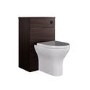 Walnut 500mm Back to Wall Toilet Unit Only - Palma