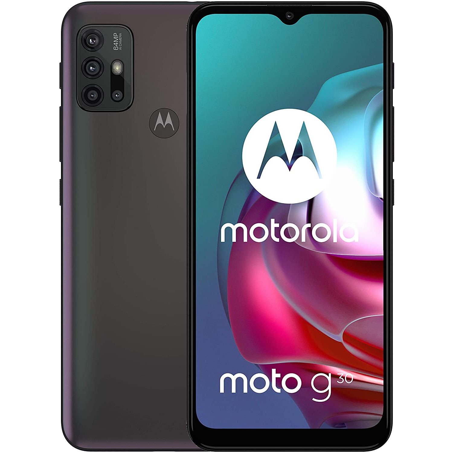 Refurbished Motorola Moto G30 Dark Pearl 6.5 128GB 4G Unlocked & SIM Free Smartphone