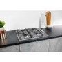 Refurbished Hotpoint PAN642IXH 58cm 4 Burner Gas Hob Stainless Steel