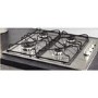 Refurbished Hotpoint PAN642IXH 58cm 4 Burner Gas Hob Stainless Steel