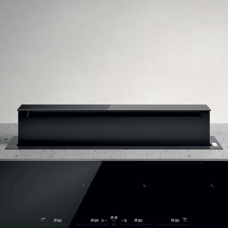 Elica 84cm Downdraft Extractor - Black