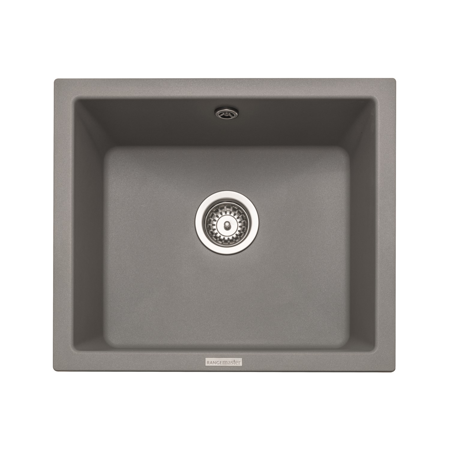 Single Bowl Undermount Grey Granite Kitchen Sink - Rangemaster Paragon