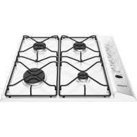 GRADE A2 - Hotpoint PAS642HWH 58cm Four Burner Gas Hob White