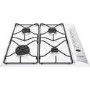 Hotpoint 58cm 4 Burner Gas Hob - White