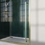 Brass 8mm Sliding Shower Door Extended Handle 1000mm - Pavo
