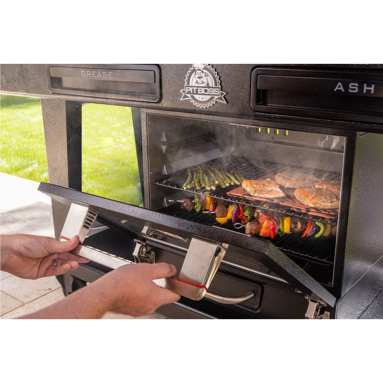 Charcoal Bbq Boss Memphis Ultimate Pit Boss Gas Grill And Smoker