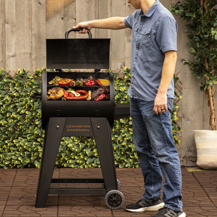 Pit Boss Onyx Lexington Charcoal BBQ