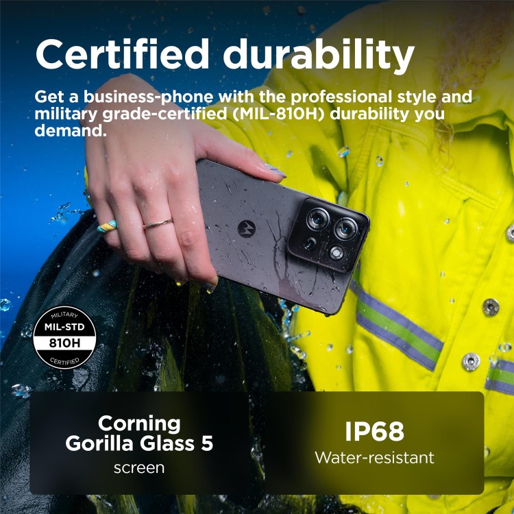 Motorola G75 Charcoal Grey 6.78" 128GB 5G Unlocked & SIM Free Smartphone