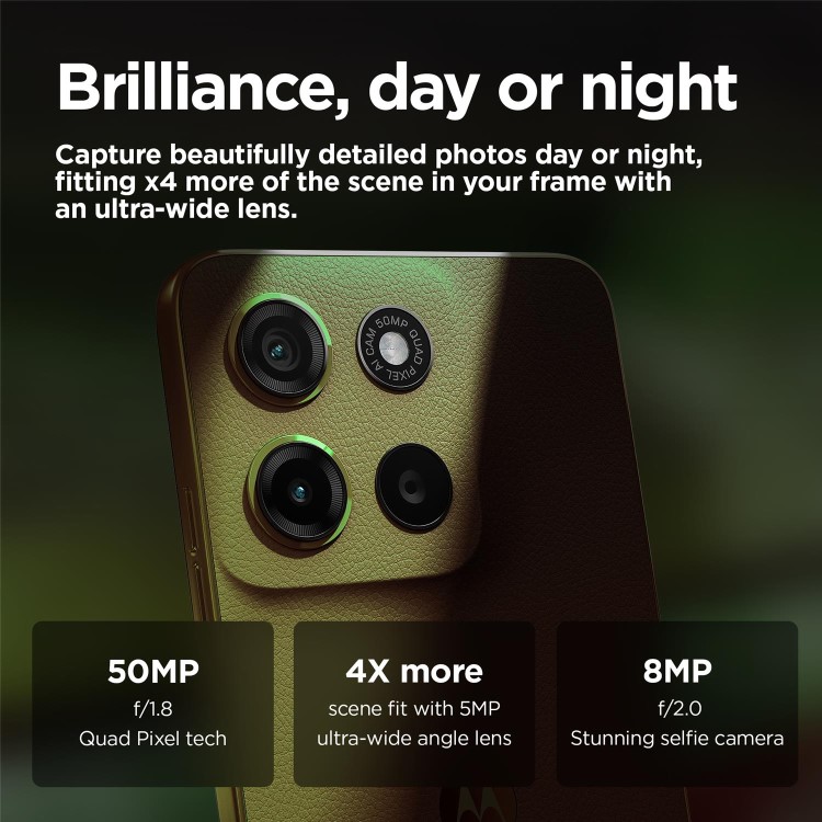 Motorola Moto G15 Iguana Green 6.72" 128GB 4G Unlocked & SIM Free Smartphone