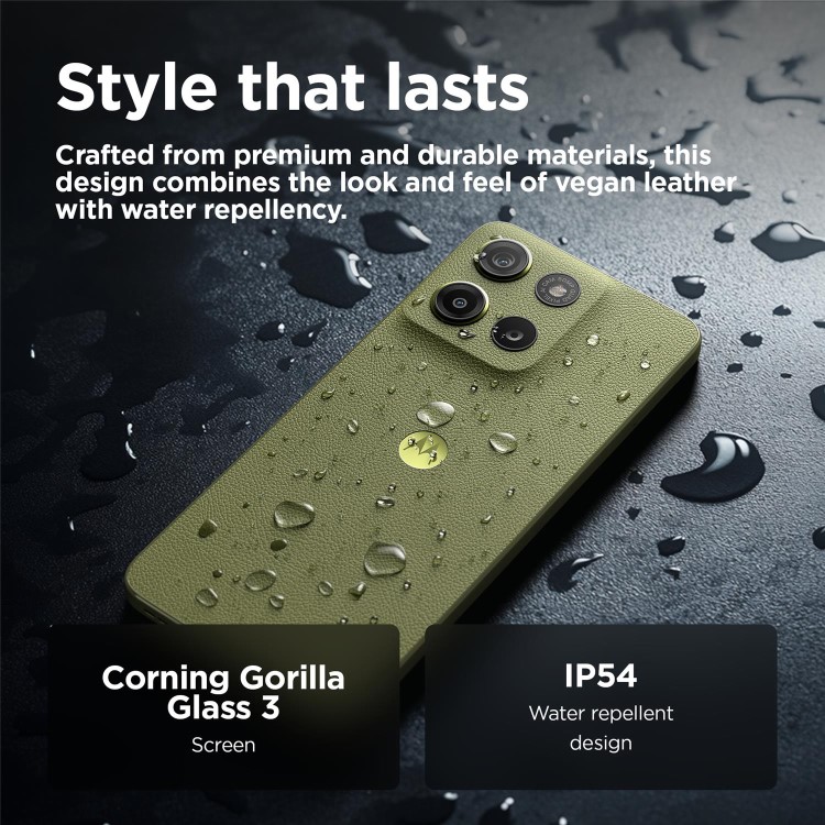 Motorola Moto G15 Iguana Green 6.72" 128GB 4G Unlocked & SIM Free Smartphone