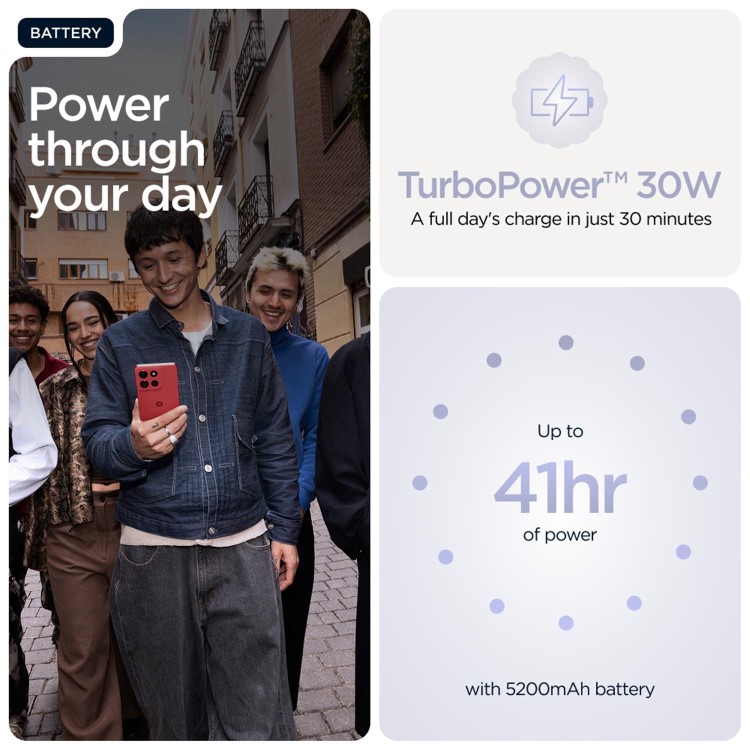 Motorola Moto G86 5G Cosmic Sky 6.67" 256GB 5G Unlocked & SIM Free Smartphone