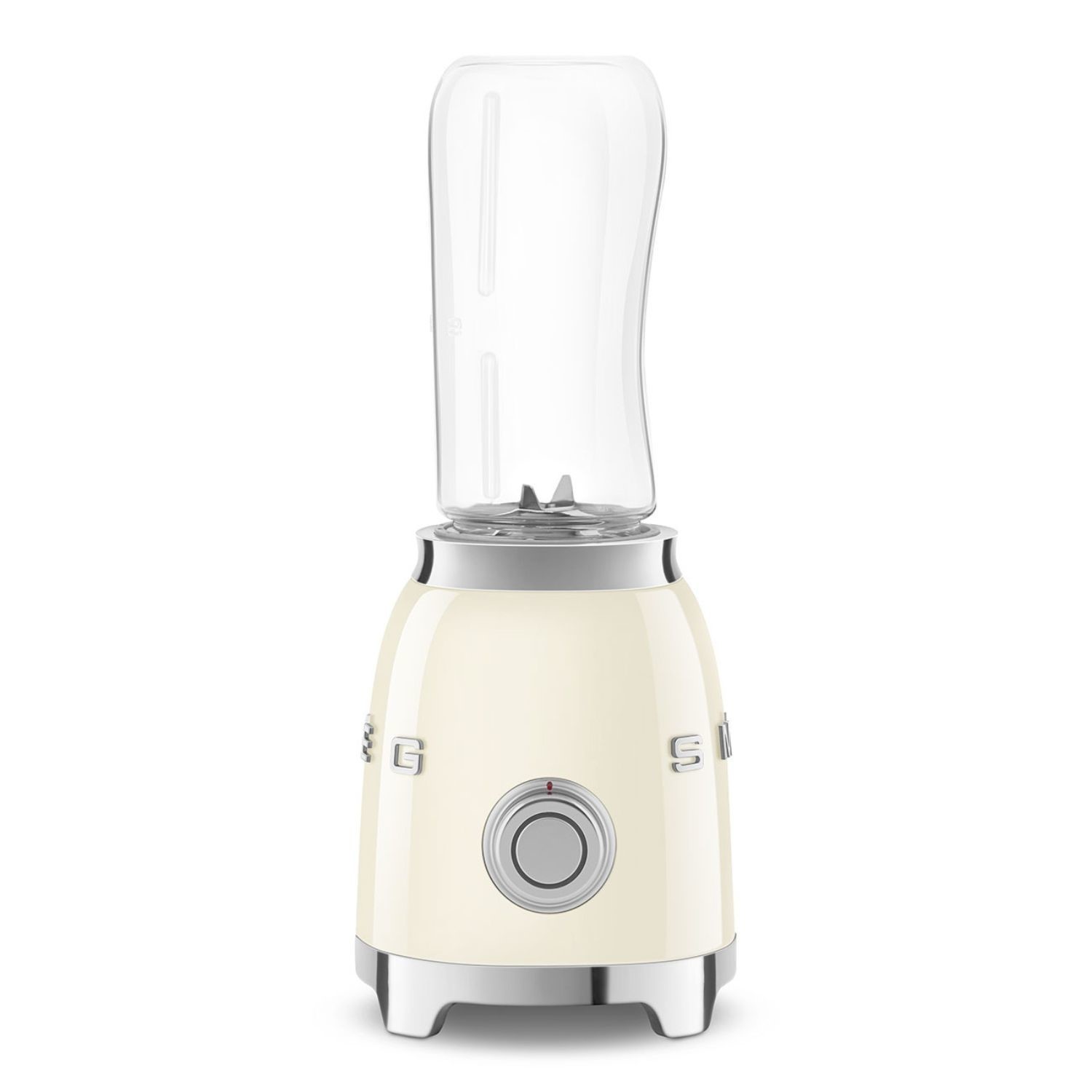Smeg 50S Style Mini Blender & Smoothie Maker Cream Pbf01cruk PBF01CRUK