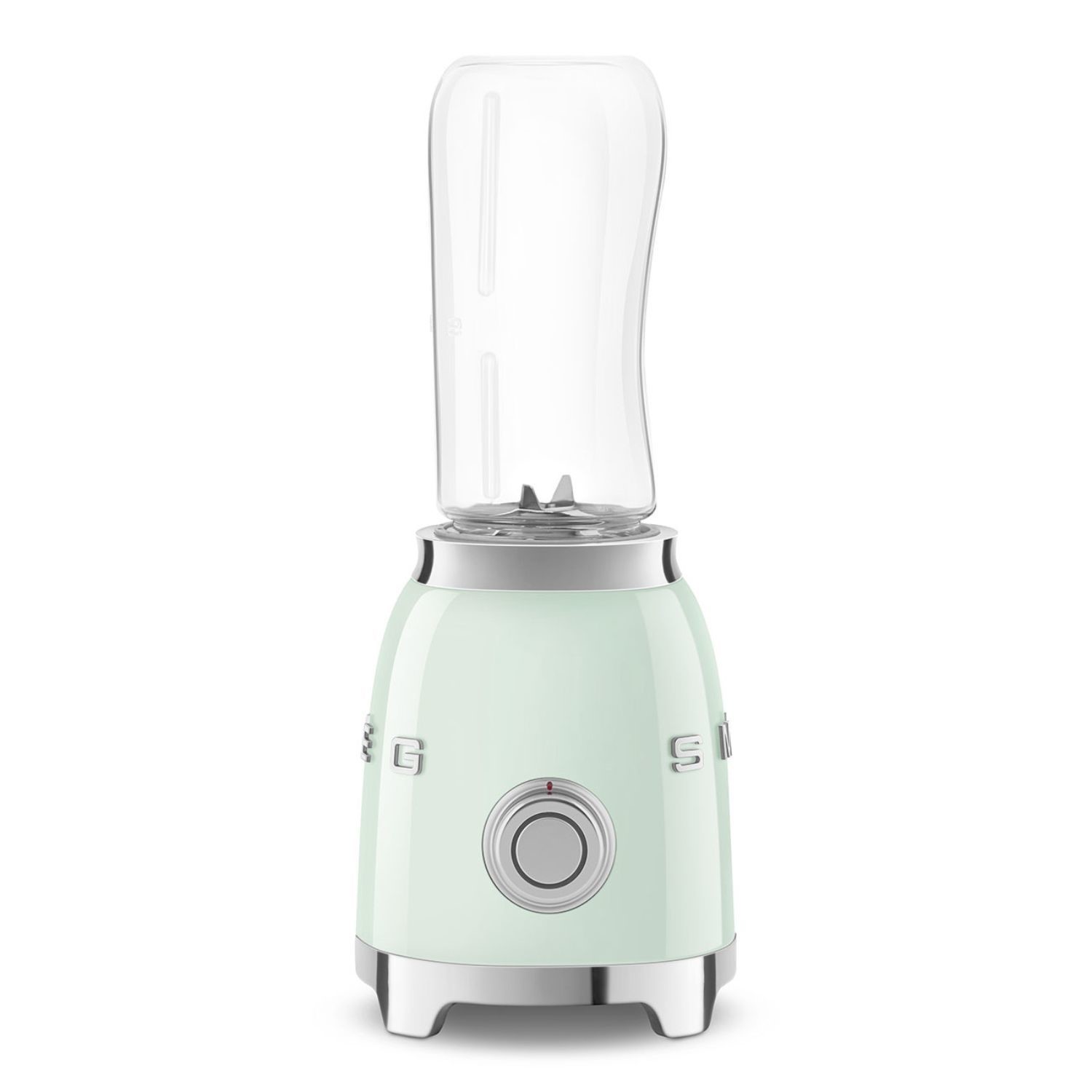 Smeg Pastel Green 50S Style Mini Blender & Smoothie Maker Size 14.2