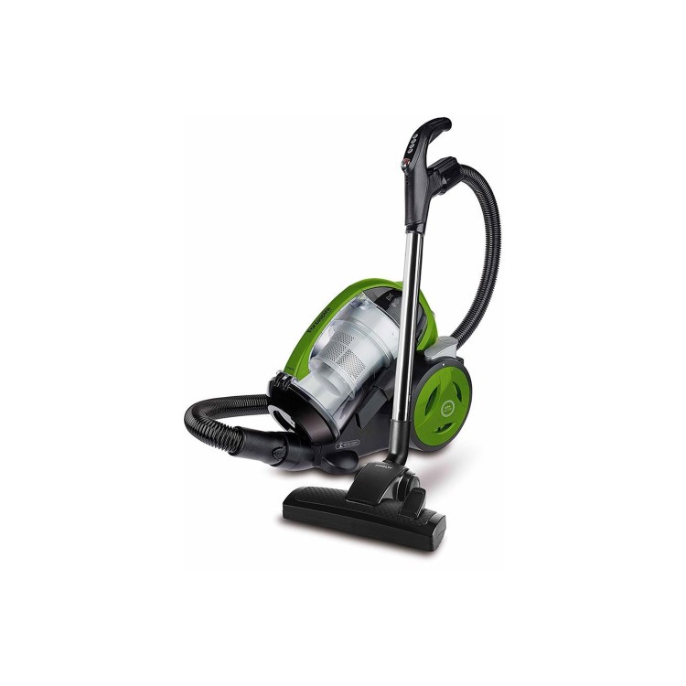 Polti PBGB0014 ForzaSpira MC330_Turbo Bagless Multi-Cyclonic Cylinder Vacuum Cleaner - Black & Green