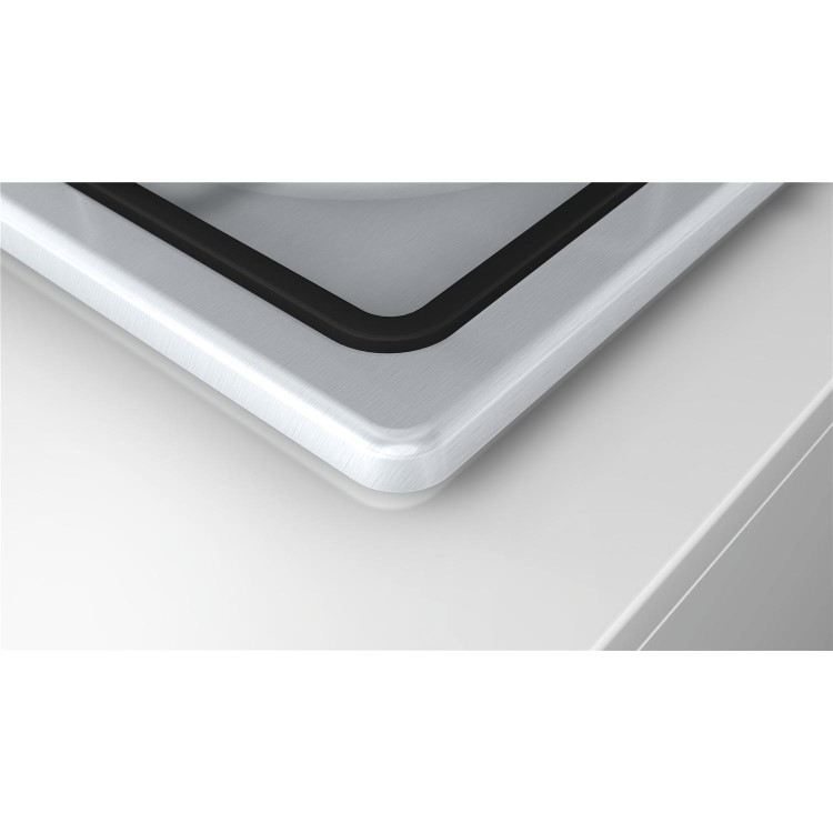 GRADE A2 - Bosch PBH6B5B60 58cm Four Burner Gas Hob With Cast Iron Pan Stands Stainless Steel