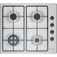 Bosch Series 2 60cm 4 Burner Gas Hob - Stainless Steel