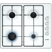 Bosch PBP615B80E Classixx 60cm Four Burner Gas Hob in Brushed steel