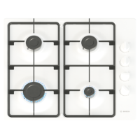 Bosch Series 2 60cm 4 Burner Gas Hob - White