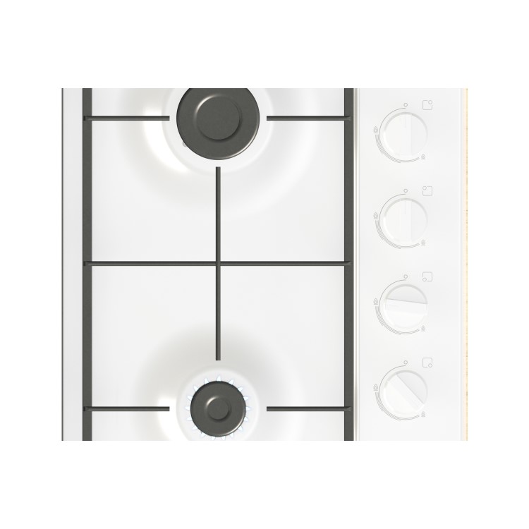 Refurbished Bosch Series 2 60cm 4 Burner Gas Hob - White